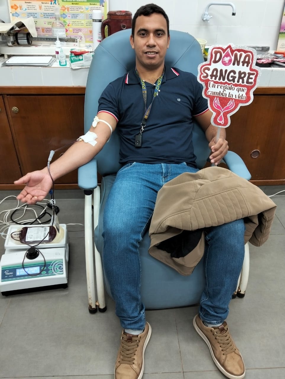 Campaña de donación de sangre en Yguazú